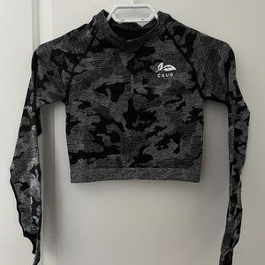 CGUG Workout Crop Top and Leggings set (M fits XS)